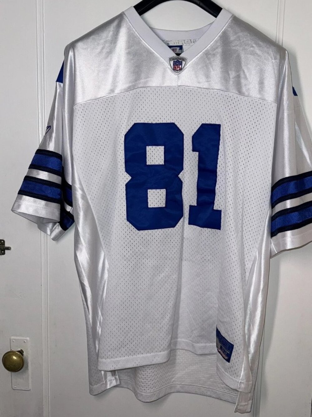 Reebok Onfield Terrell Owens Dallas Cowboys 81 Jersey Tagged 52